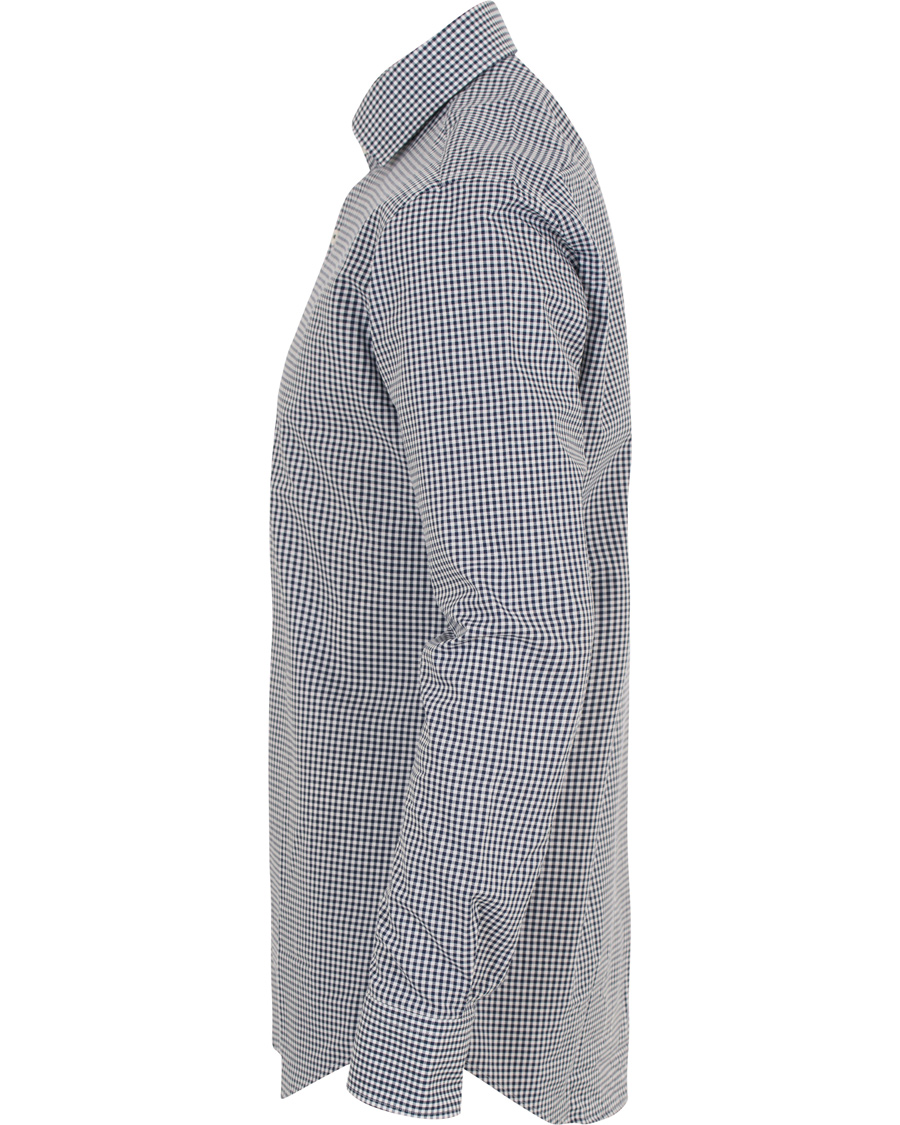 Homme | Chemises | BOSS BLACK | BOSS Glent Slim Fit Check Contrast Shirt Blue