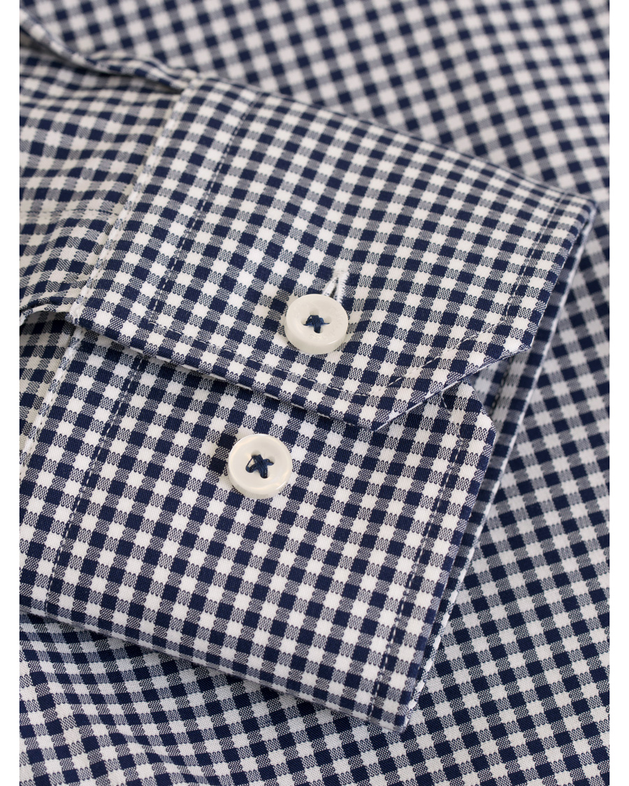 Homme | Chemises | BOSS BLACK | BOSS Glent Slim Fit Check Contrast Shirt Blue