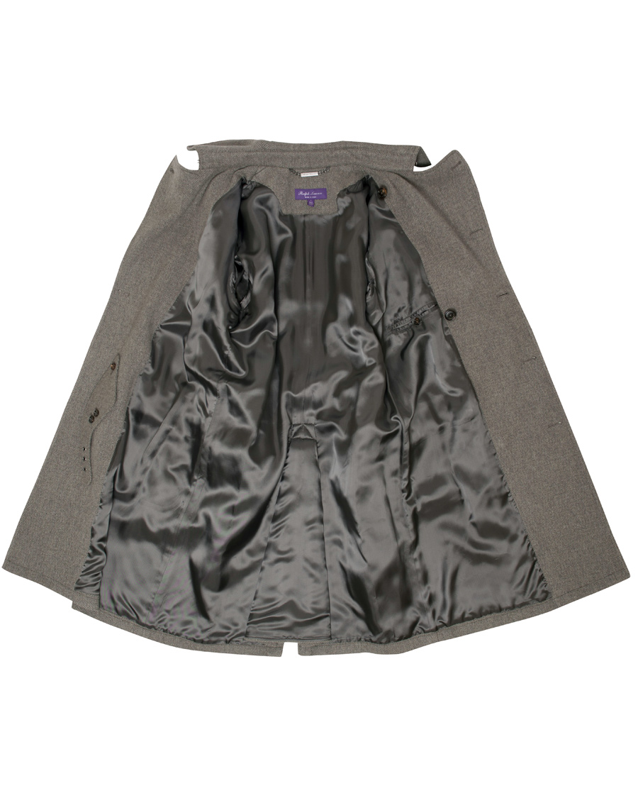 Homme | Manteaux Et Vestes | Ralph Lauren Purple Label | Ingleton Trenchcoat Light Grey Melange
