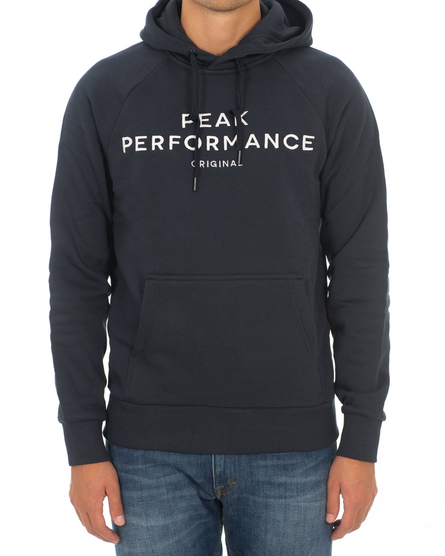 Homme | Pulls Et Tricots | Peak Performance | M Logo Hoodie Navy
