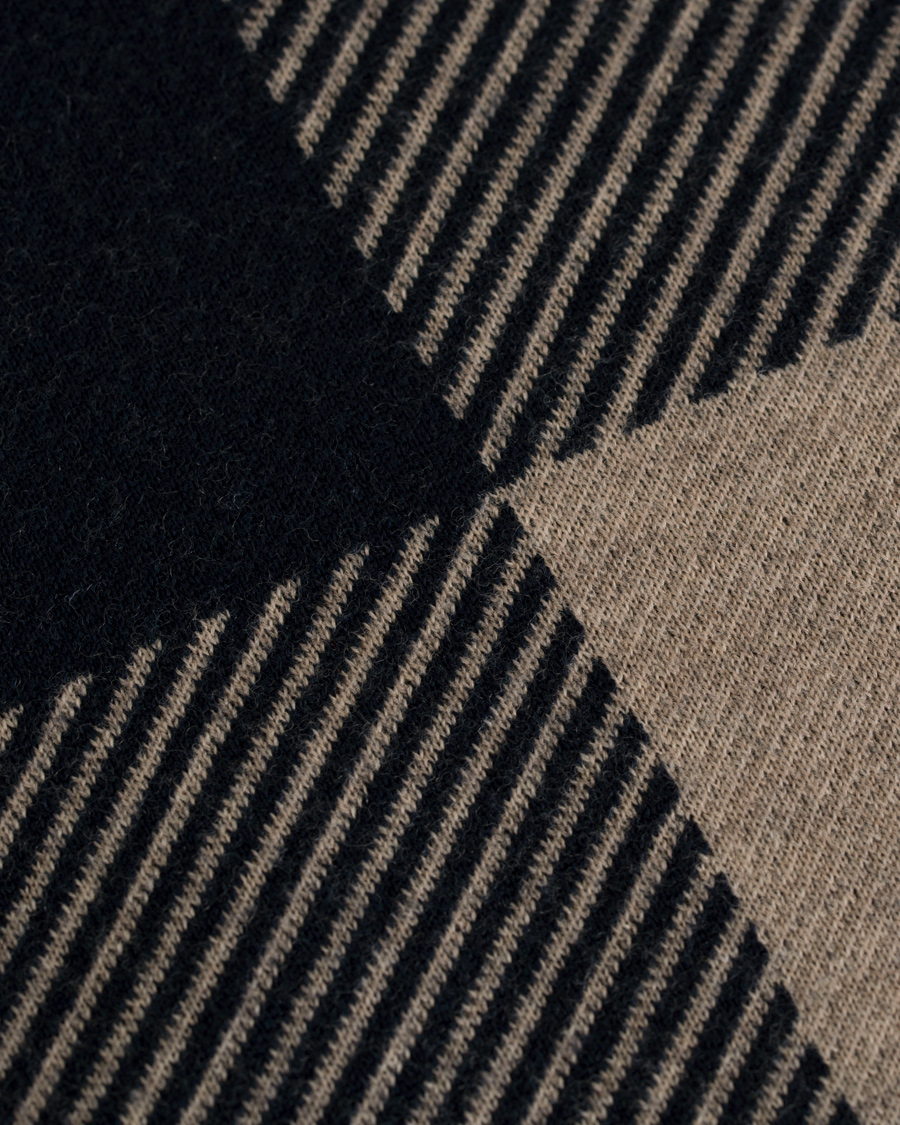 Homme | Pulls Et Tricots | Aquascutum | Clapton Large Check Knit Navy