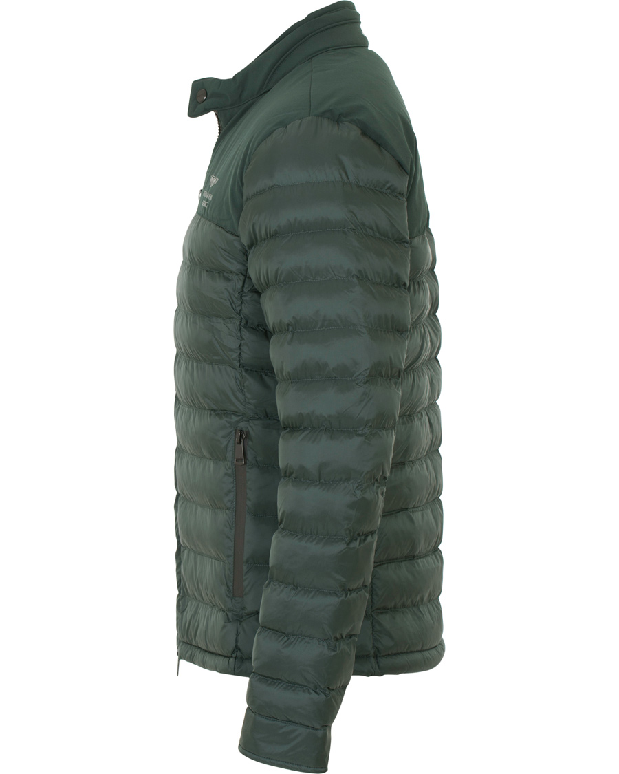 Homme | Manteaux Et Vestes | Hackett | Aston Martin Tech Moto Down Jacket Racing Green