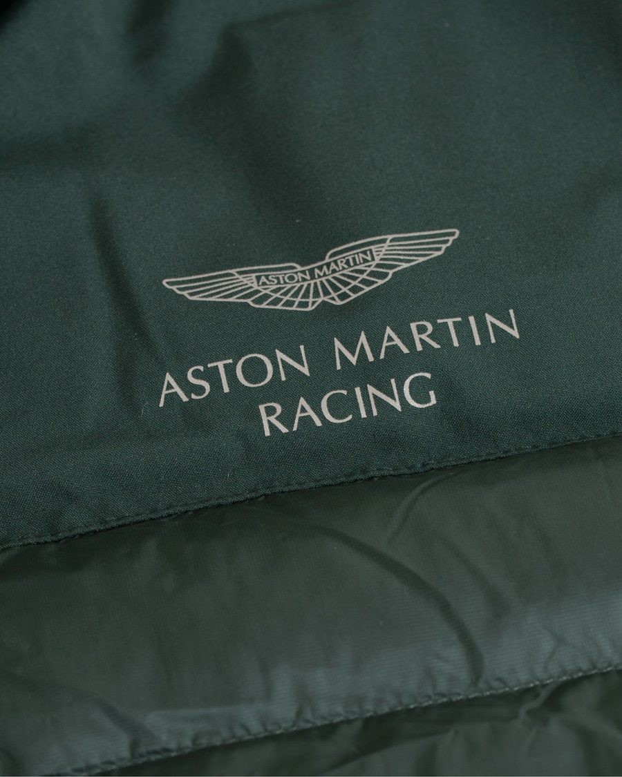 Homme | Manteaux Et Vestes | Hackett | Aston Martin Tech Moto Down Jacket Racing Green