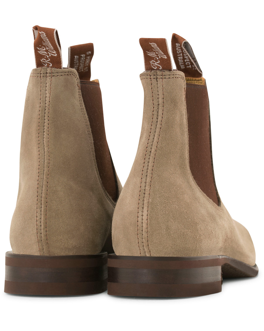 Homme | R.M.Williams Wentworth G Boot Oatmeal Suede | R.M.Williams | Wentworth G Boot Oatmeal Suede