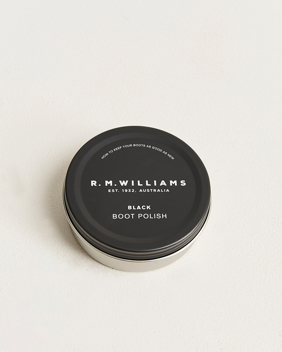 Homme | R.M.Williams Boot Stockman Polish Black 70ML | R.M.Williams | Boot Stockman Polish Black 70ML