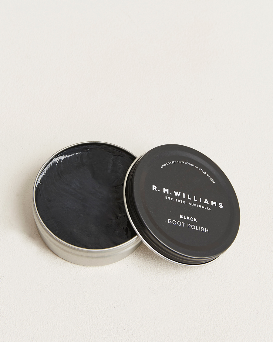 Homme | R.M.Williams Boot Stockman Polish Black 70ML | R.M.Williams | Boot Stockman Polish Black 70ML