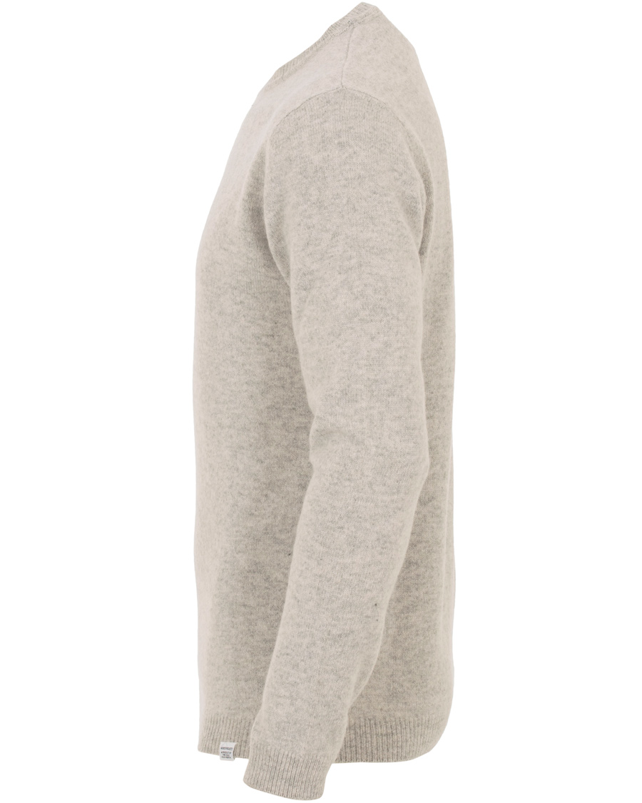 Homme | Pulls Et Tricots | Norse Projects | Sigfred Lambswool Crew Neck Light Grey Melange