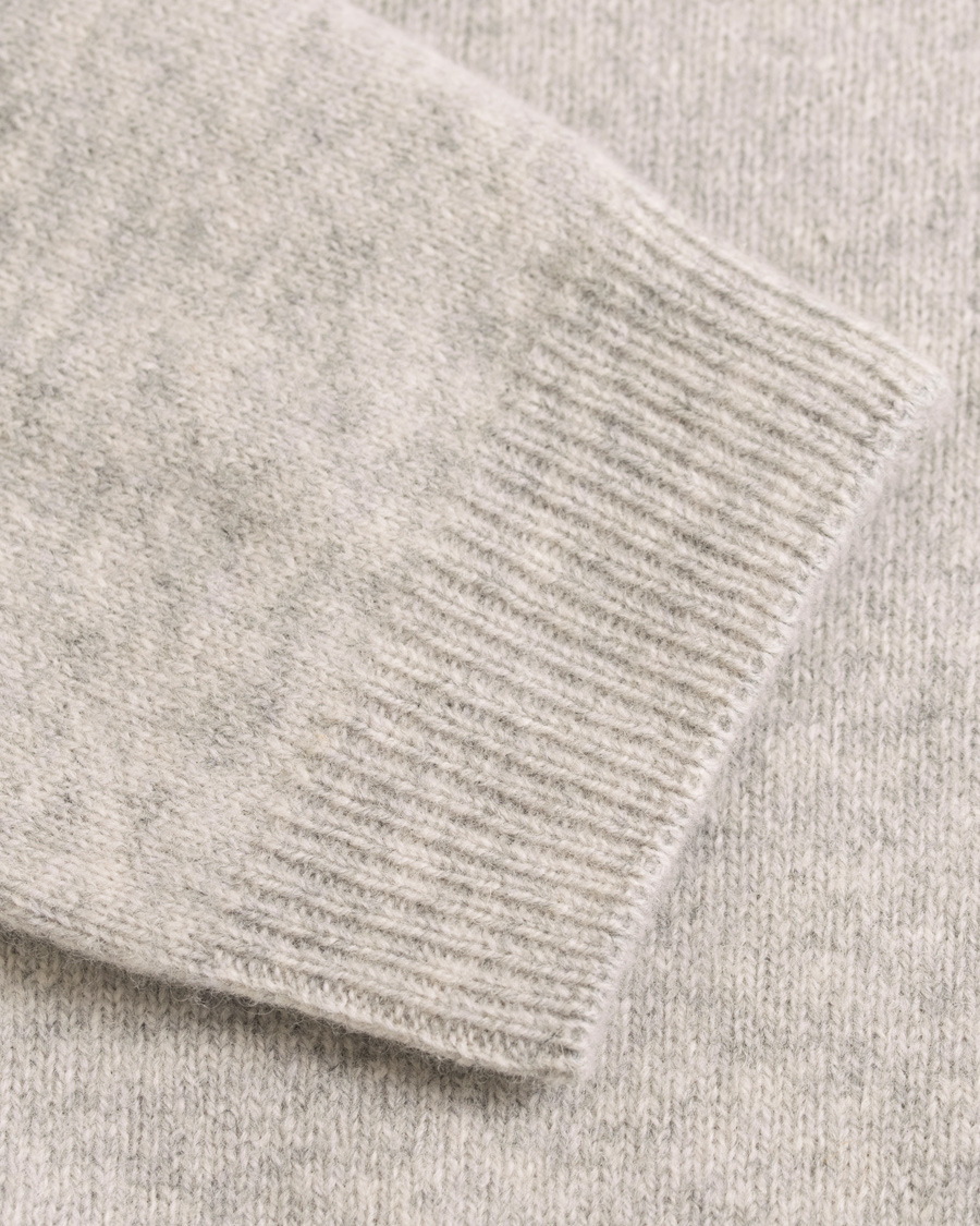 Homme | Pulls Et Tricots | Norse Projects | Sigfred Lambswool Crew Neck Light Grey Melange