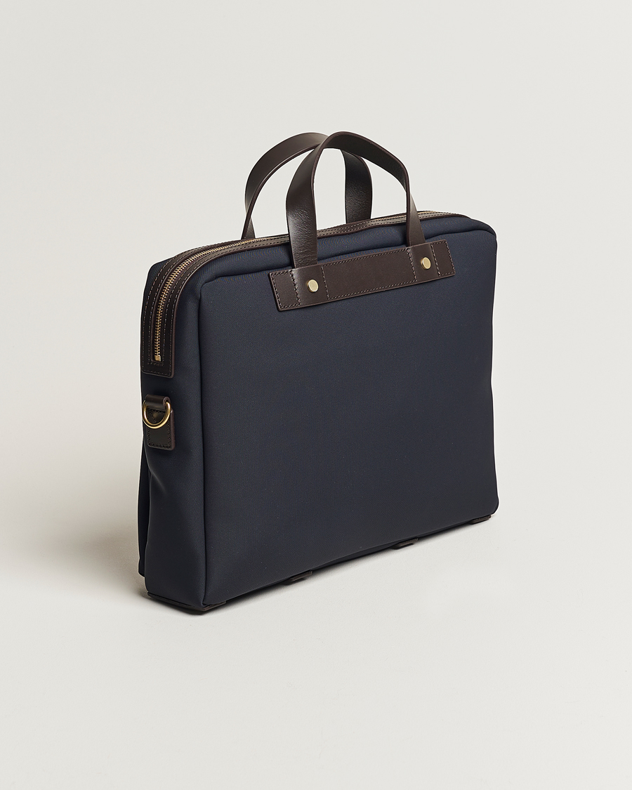 Homme | Sacs | Mismo | M/S Nylon Office Navy/Dark Brown