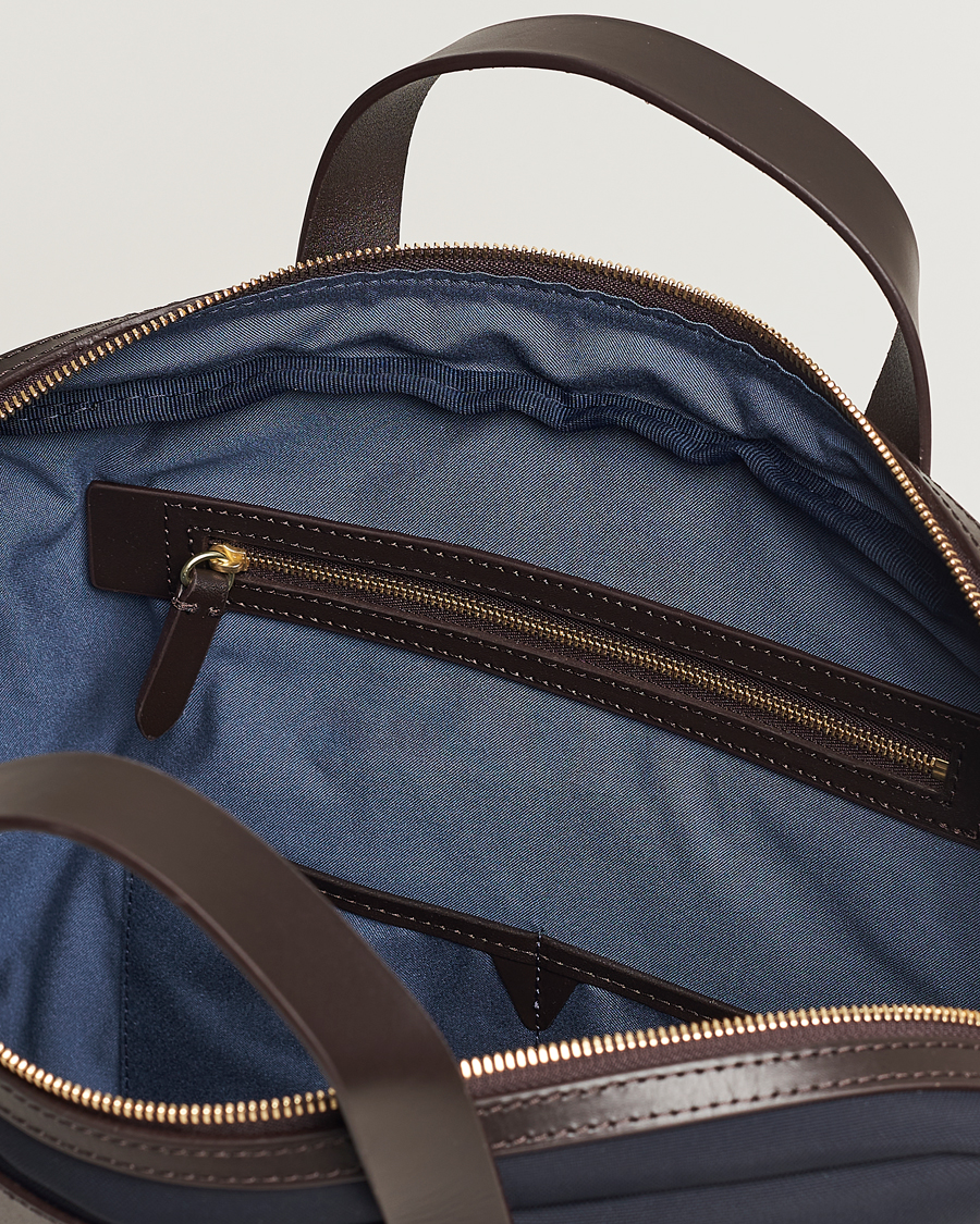 Homme | Sacs | Mismo | M/S Nylon Office Navy/Dark Brown