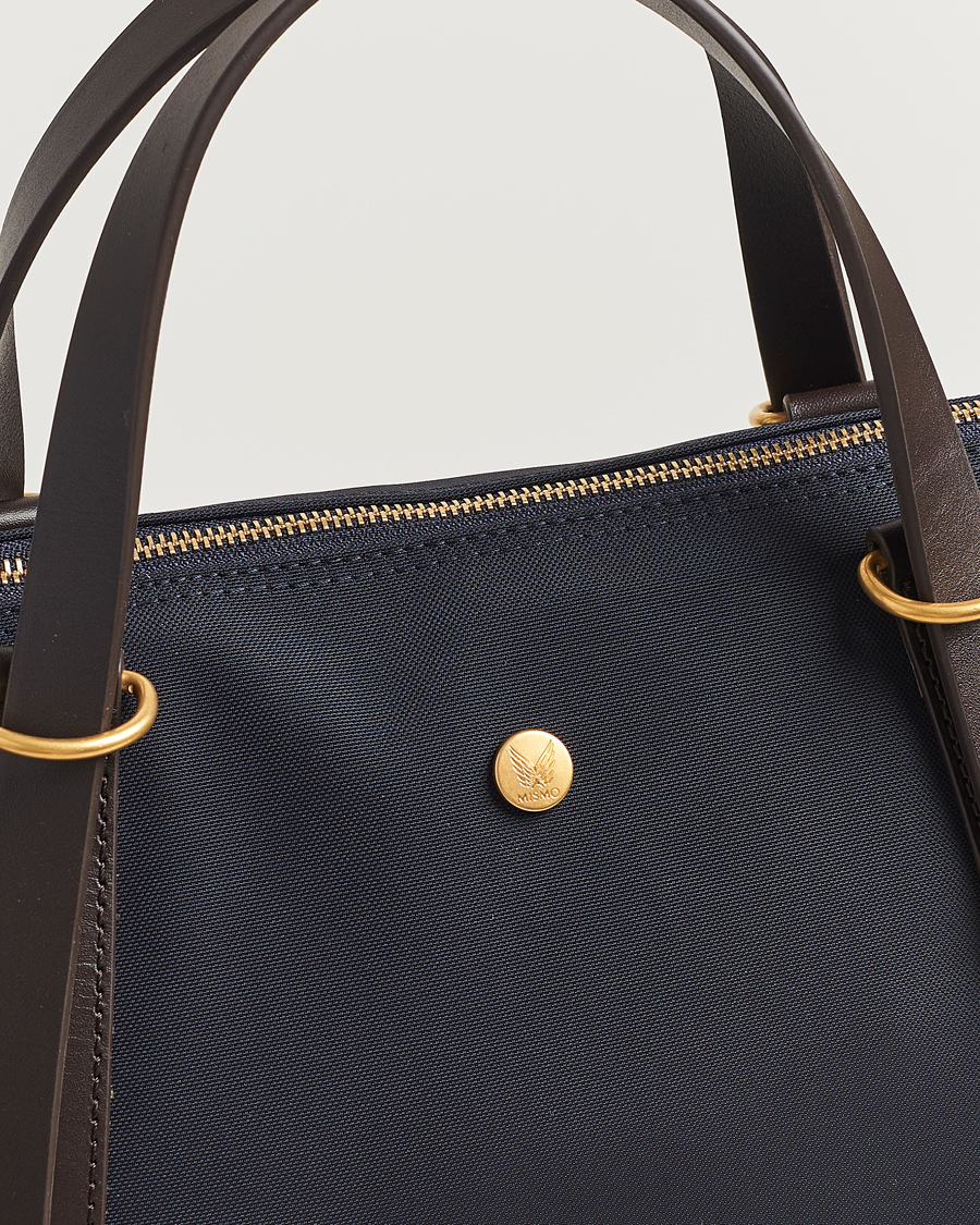 Homme | Mismo M/S Nylon Day Pack Navy/Dark Brown | Mismo | M/S Nylon Day Pack Navy/Dark Brown