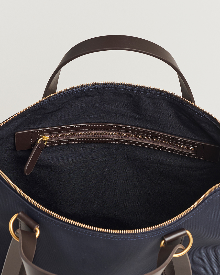 Homme | Mismo M/S Nylon Day Pack Navy/Dark Brown | Mismo | M/S Nylon Day Pack Navy/Dark Brown