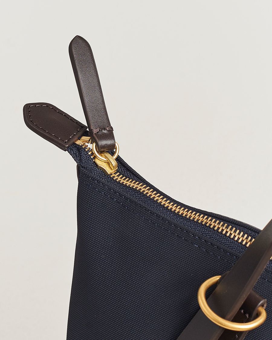 Homme | Mismo M/S Nylon Day Pack Navy/Dark Brown | Mismo | M/S Nylon Day Pack Navy/Dark Brown