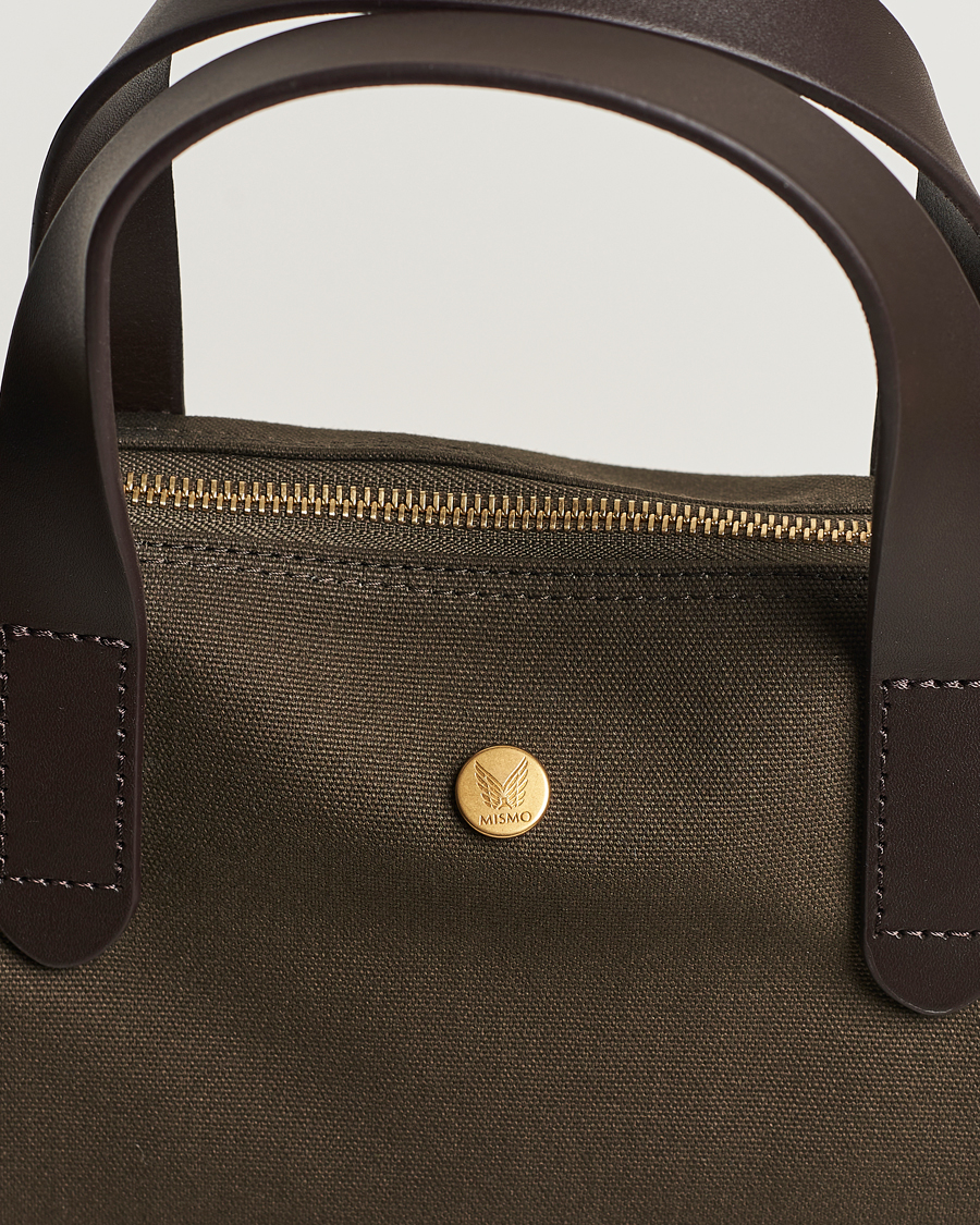 Homme | Sacs | Mismo | MismoM/S Canvas ShopperArmy/Dark Brown
