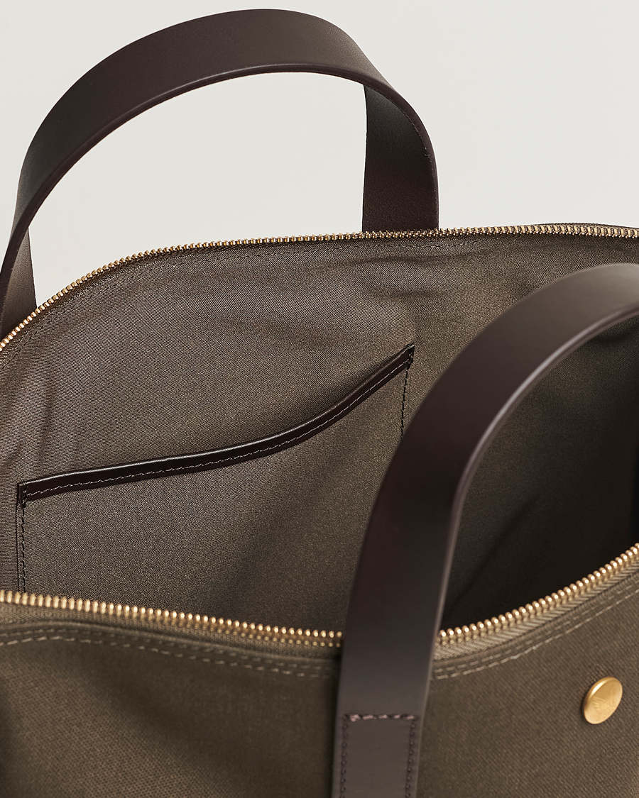 Homme | Sacs | Mismo | MismoM/S Canvas ShopperArmy/Dark Brown