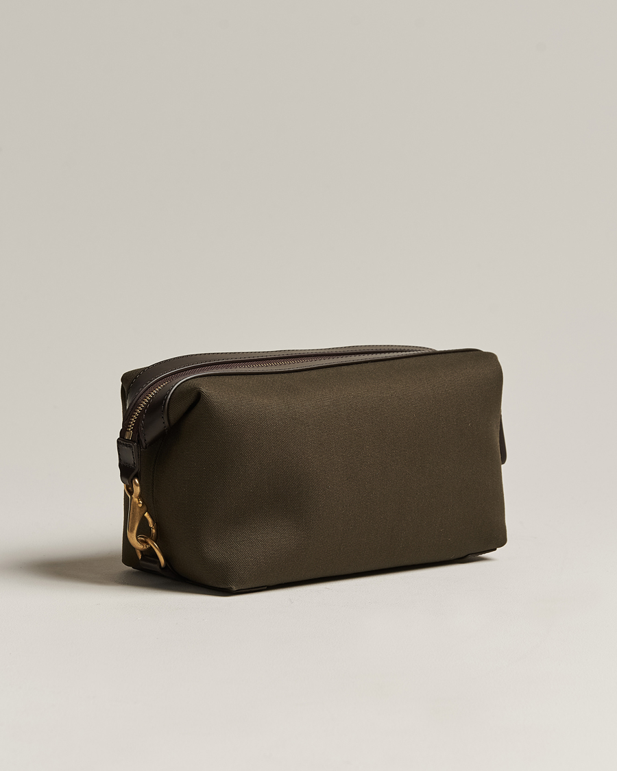 Homme | Sacs | Mismo | M/S Nylon Washbag Army/Dark Brown