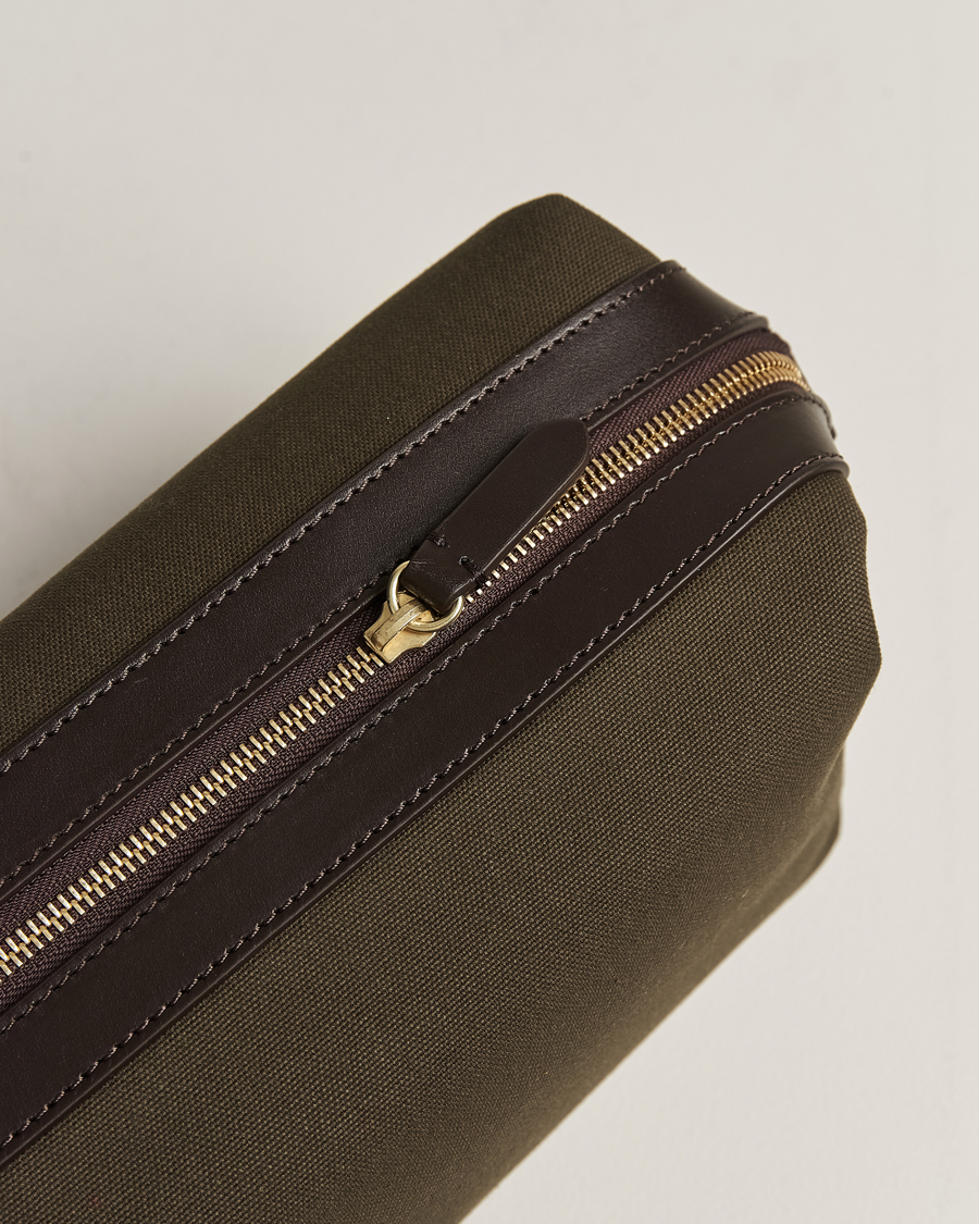 Homme | Sacs | Mismo | M/S Nylon Washbag Army/Dark Brown