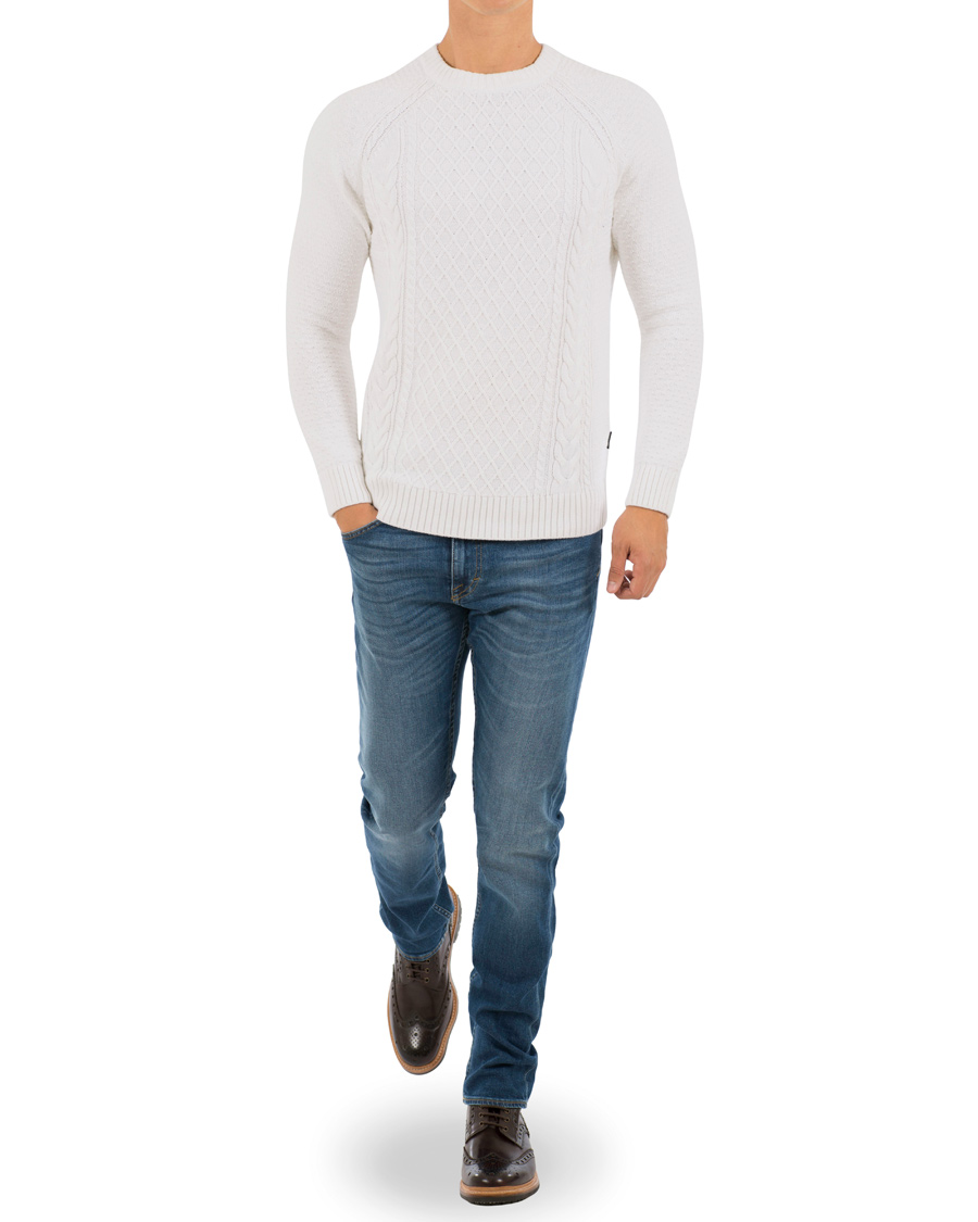 Homme | Pulls Et Tricots | Henri-Lloyd | Henri Lloyd Kents Regular Crew Neck Knit White