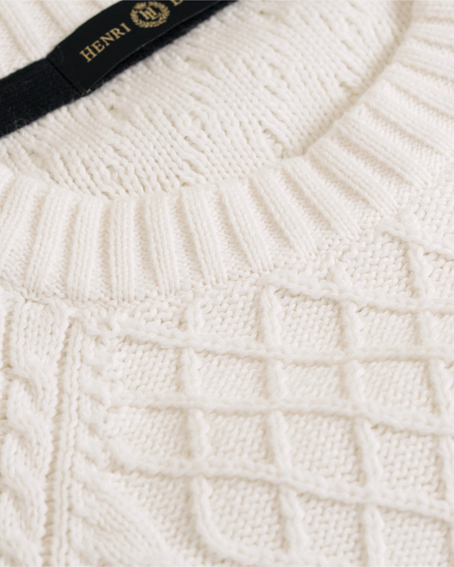 Homme | Pulls Et Tricots | Henri-Lloyd | Henri Lloyd Kents Regular Crew Neck Knit White