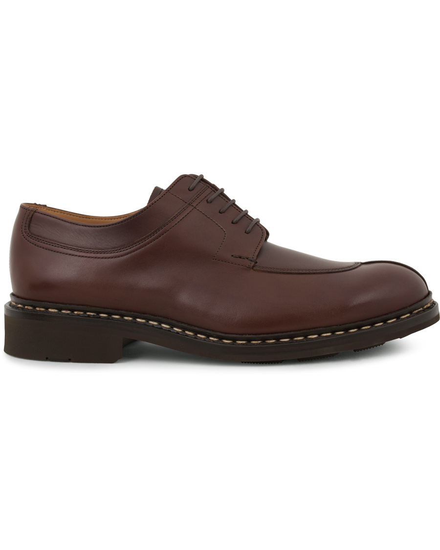 Homme | Heschung Catalpa Split Toe Derby Chestnut Calf | Heschung | Catalpa Split Toe Derby Chestnut Calf