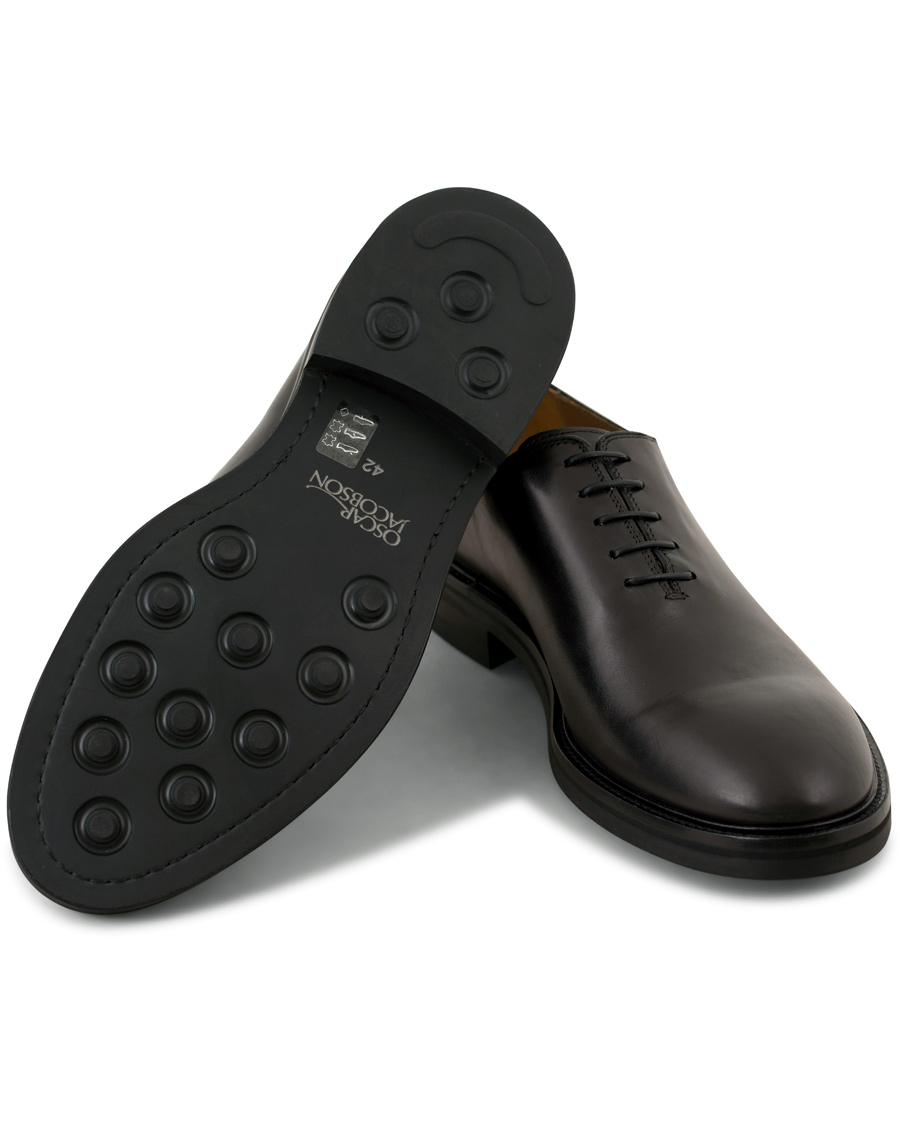 Homme | Oscar Jacobson President Wholecut Oxford Black | Oscar Jacobson | President Wholecut Oxford Black