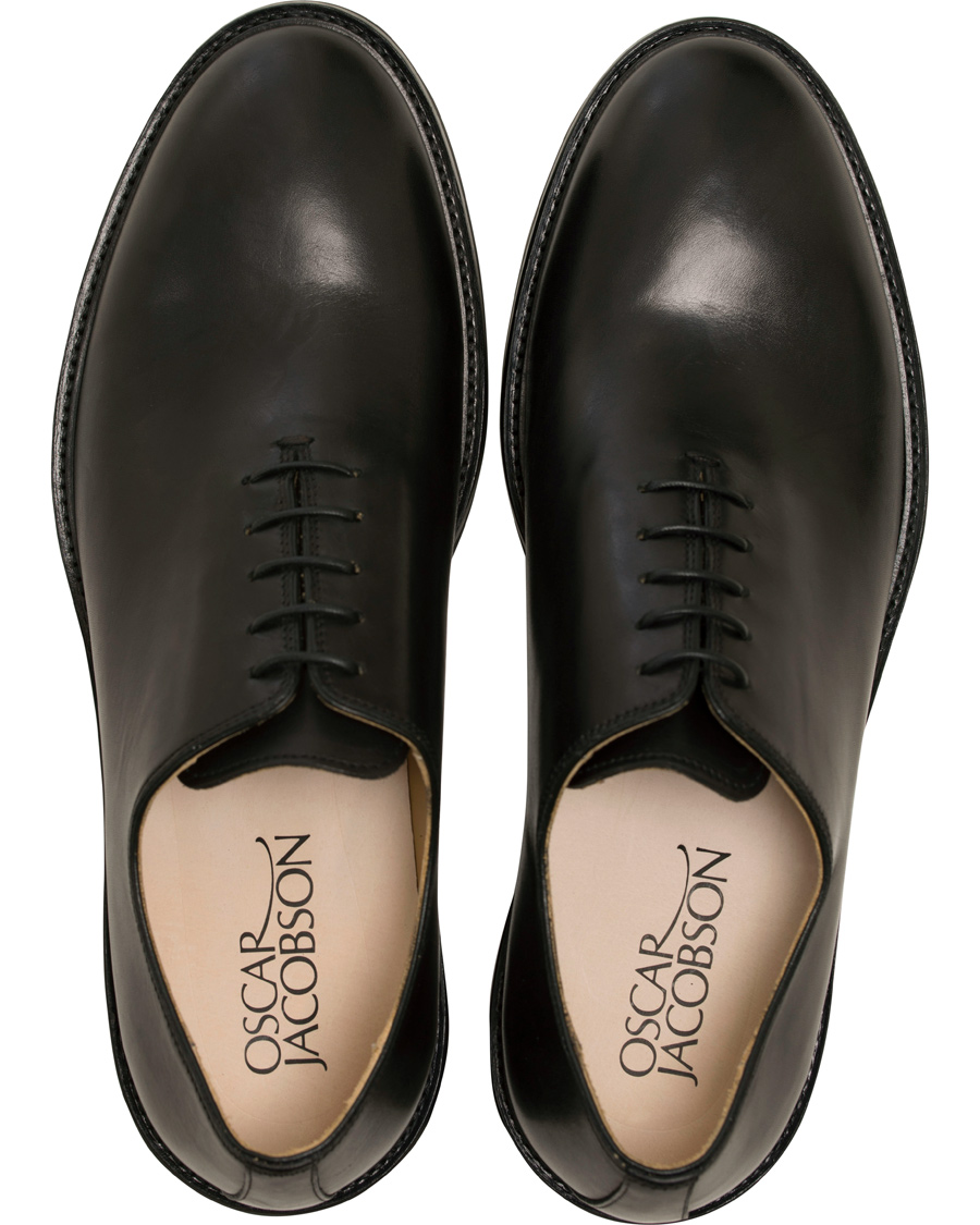 Homme | Oscar Jacobson President Wholecut Oxford Black | Oscar Jacobson | President Wholecut Oxford Black