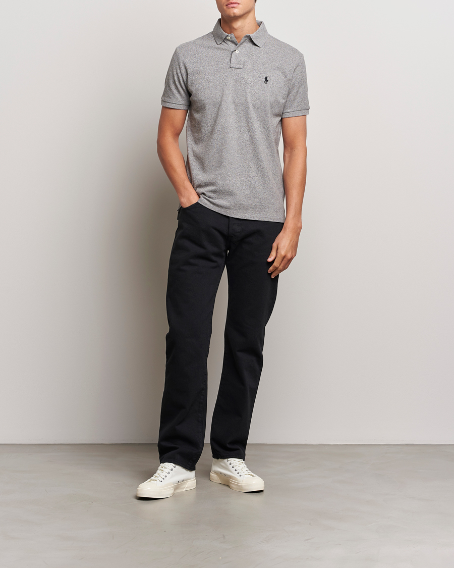 Homme | Polos | Polo Ralph Lauren | Custom Slim Fit Polo Canterbury Heather
