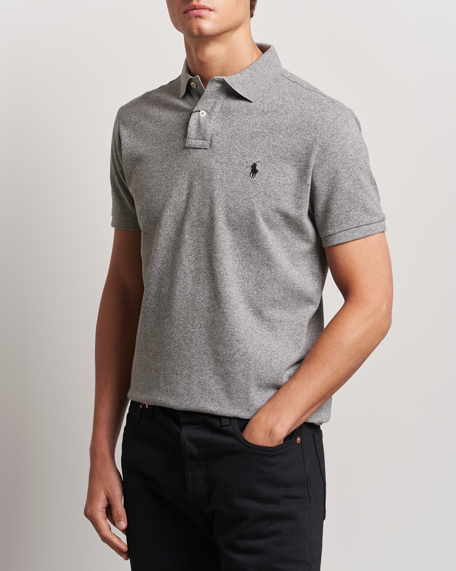 Homme | Polos | Polo Ralph Lauren | Custom Slim Fit Polo Canterbury Heather