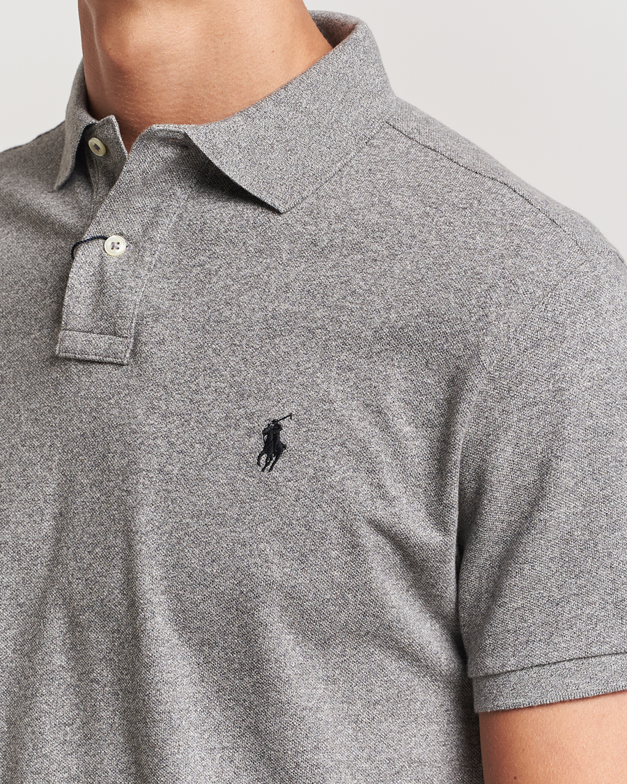 Homme | Polos | Polo Ralph Lauren | Custom Slim Fit Polo Canterbury Heather