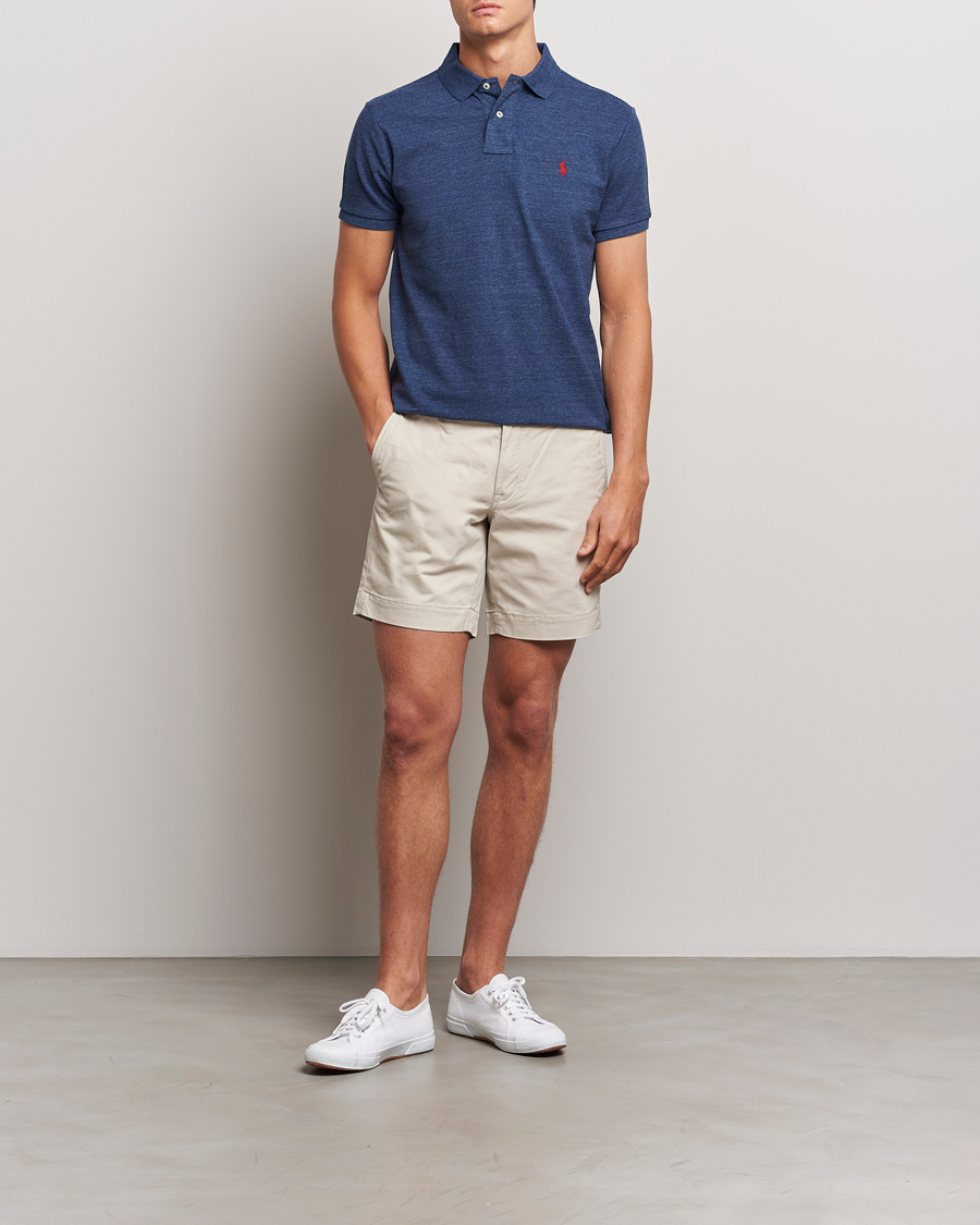 Homme | Polos | Polo Ralph Lauren | Custom Slim Fit Polo Classic Royal Heather