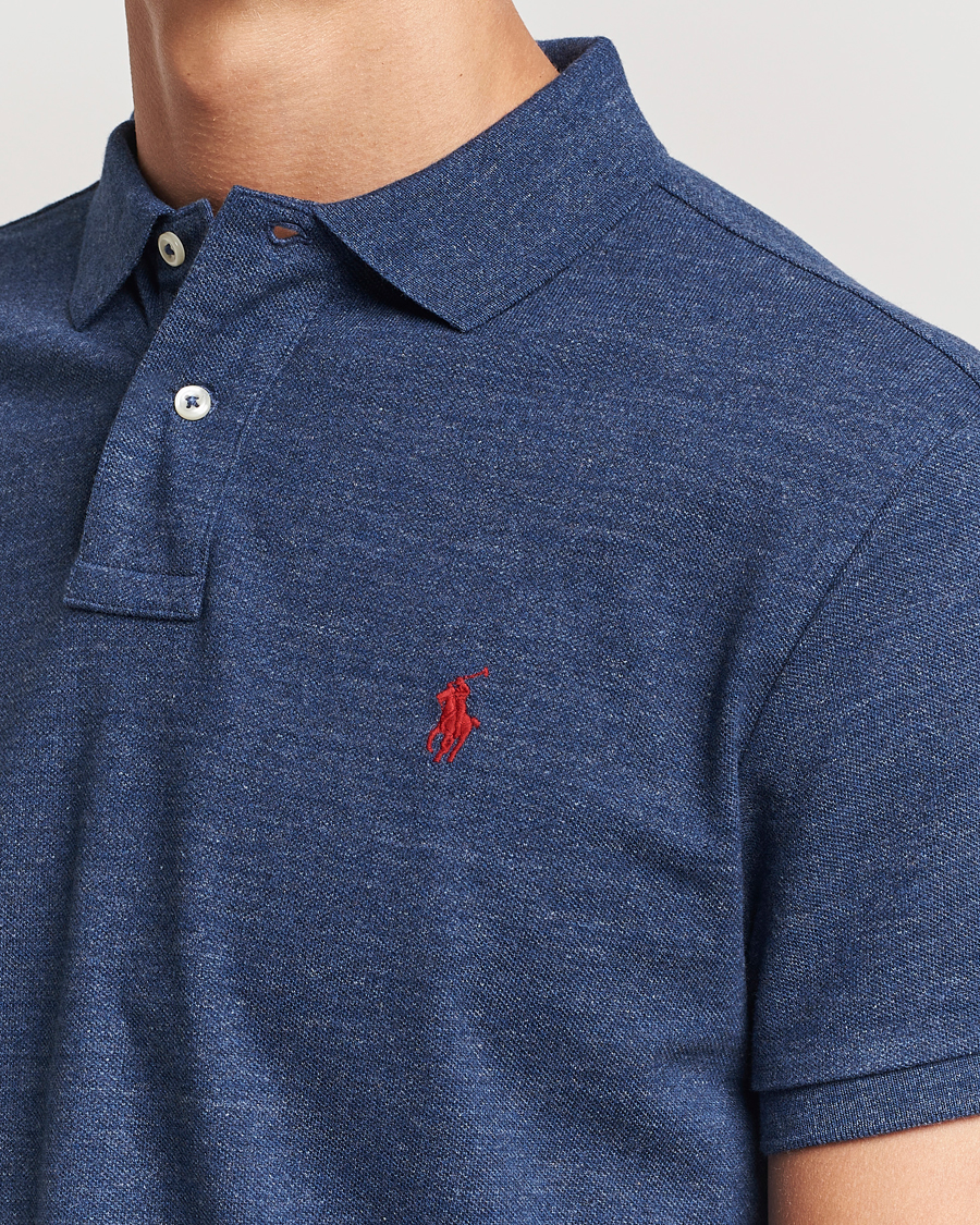 Homme | Polos | Polo Ralph Lauren | Custom Slim Fit Polo Classic Royal Heather