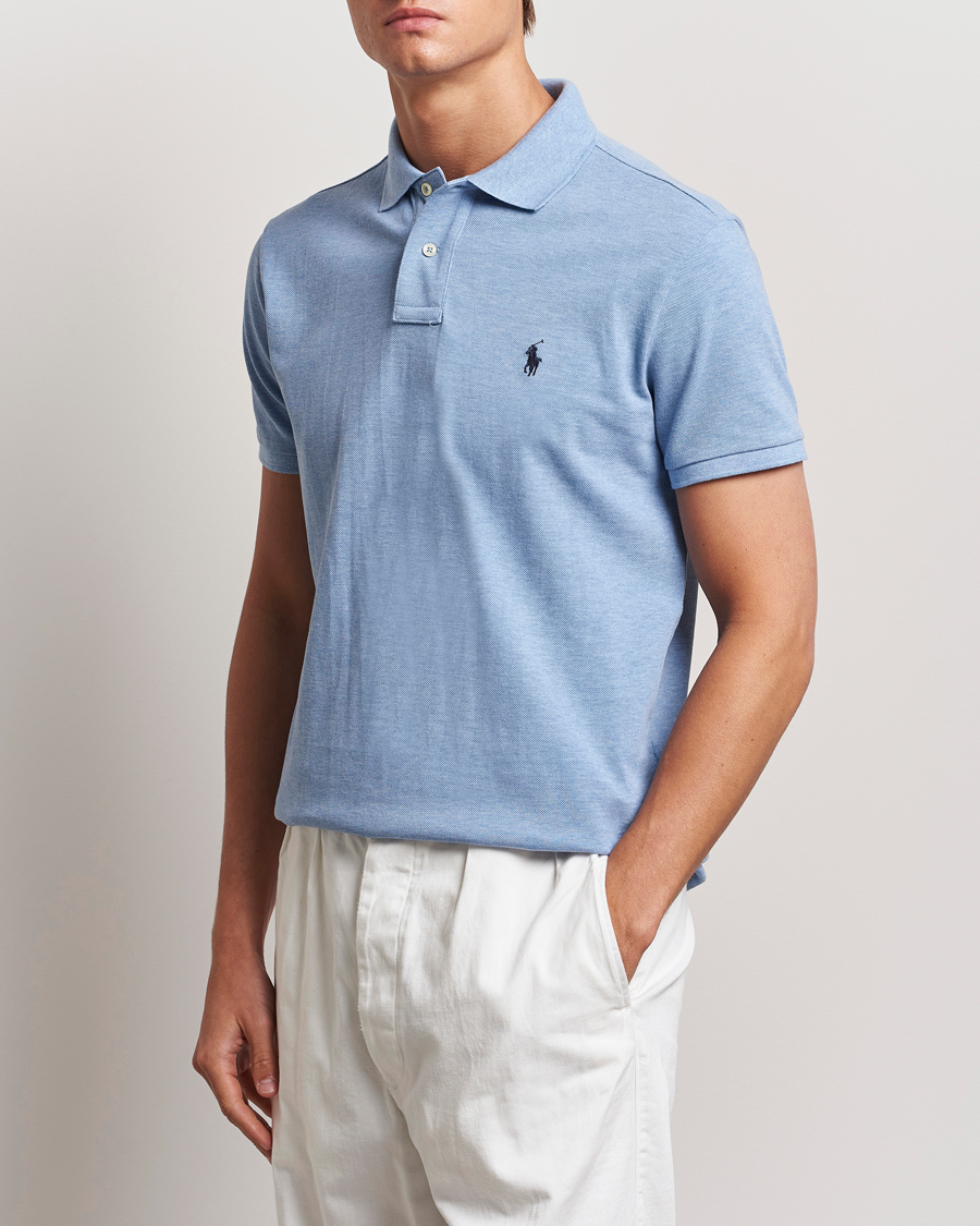 Homme | Polos | Polo Ralph Lauren | Custom Slim Fit Polo Isle Heather
