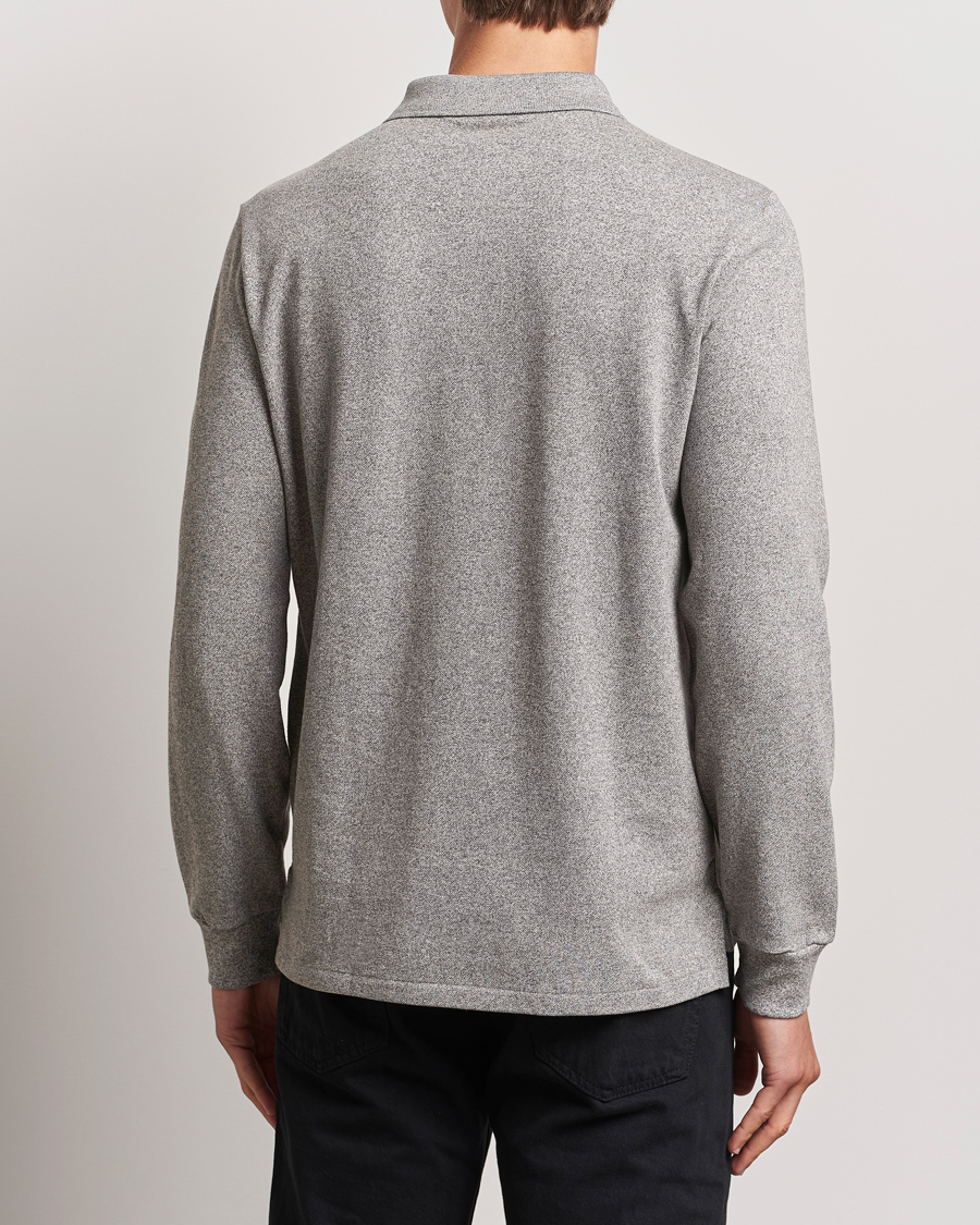 Homme | Polos | Polo Ralph Lauren | Custom Slim Fit Long Sleeve Polo Canterbury Heather