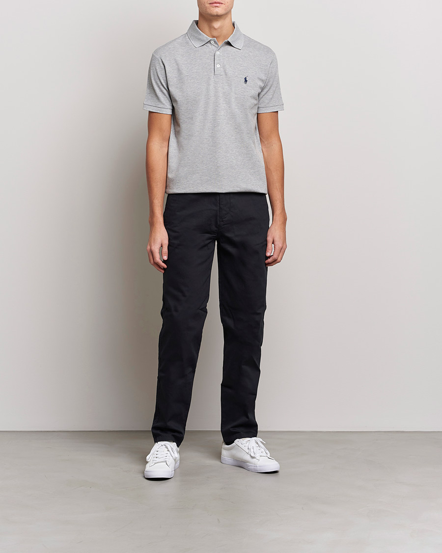 Homme | Polos | Polo Ralph Lauren | Slim Fit Stretch Polo Andover Heather