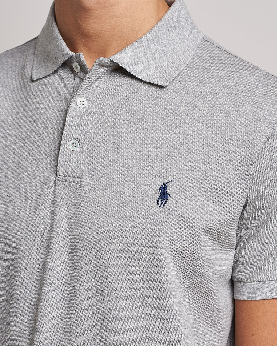 Homme | Polos | Polo Ralph Lauren | Slim Fit Stretch Polo Andover Heather