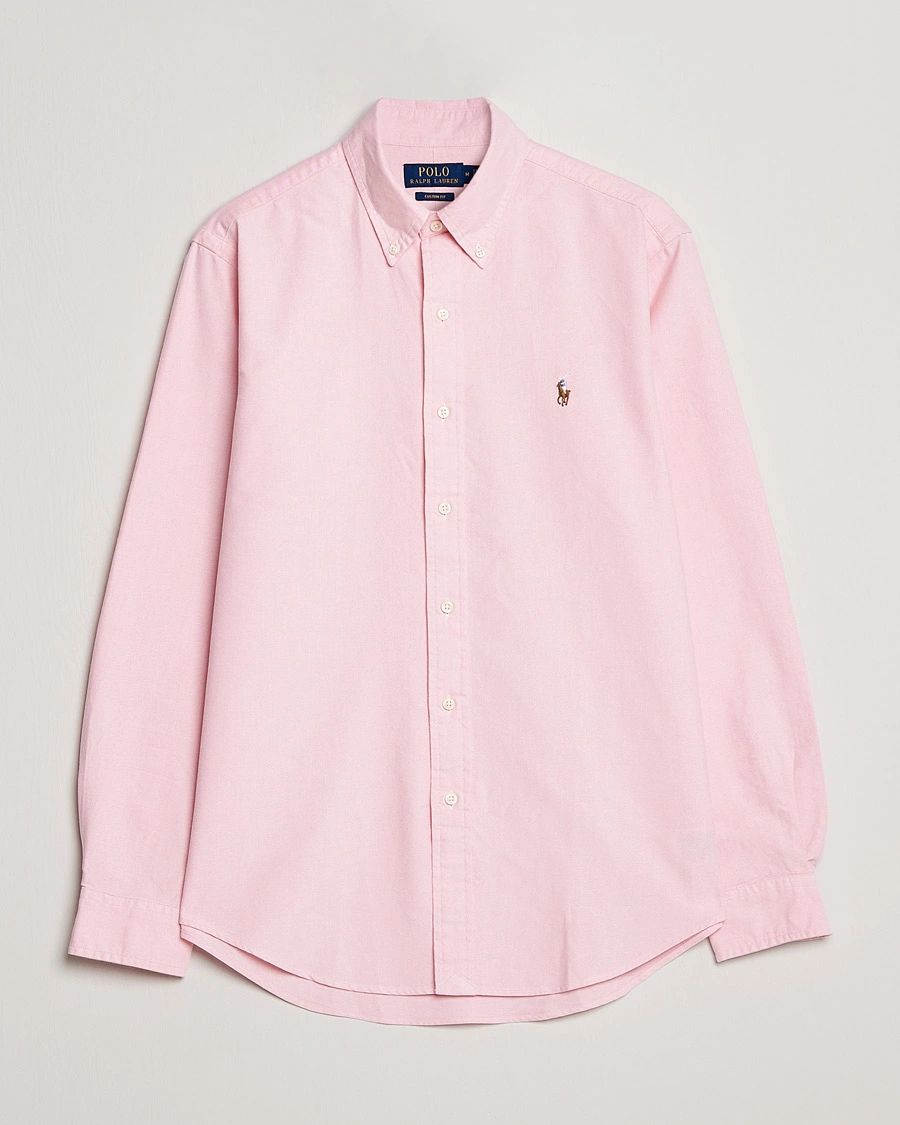 Homme | Chemises | Polo Ralph Lauren | Custom Fit Oxford Shirt Pink