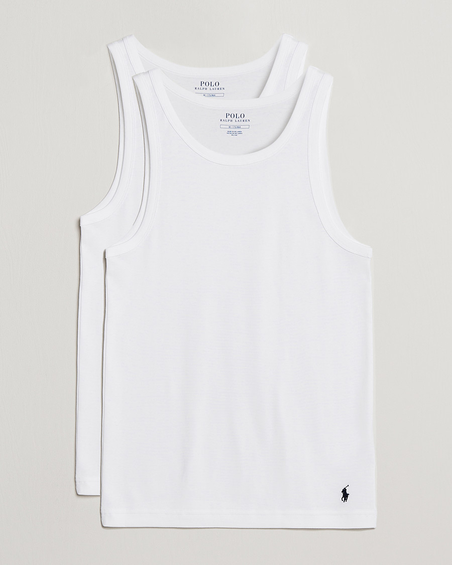Homme | T-shirts | Polo Ralph Lauren | 2-Pack Classic Tank White