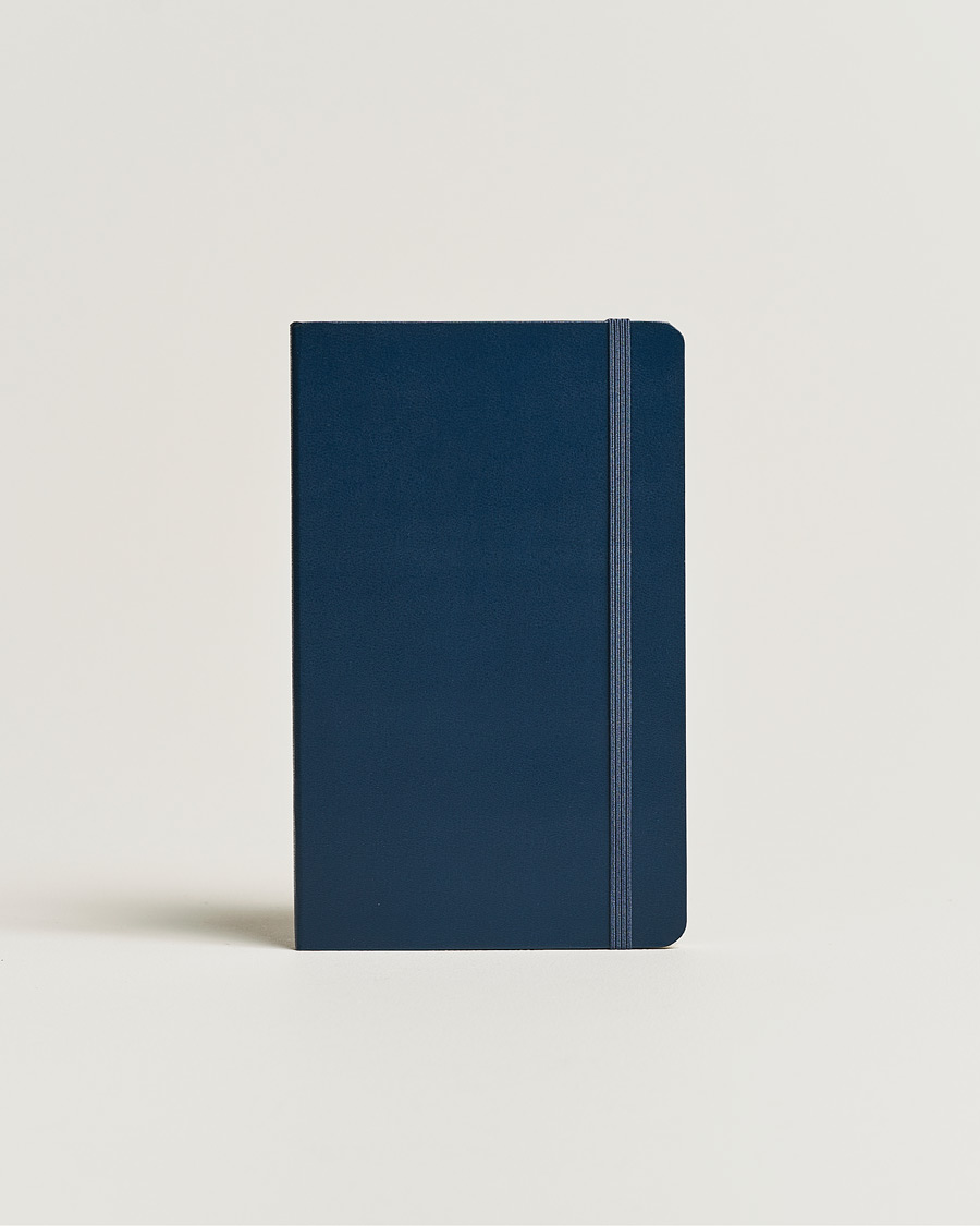 Homme | Moleskine Ruled Hard Notebook Large Sapphire Blue | Moleskine | Ruled Hard Notebook Large Sapphire Blue