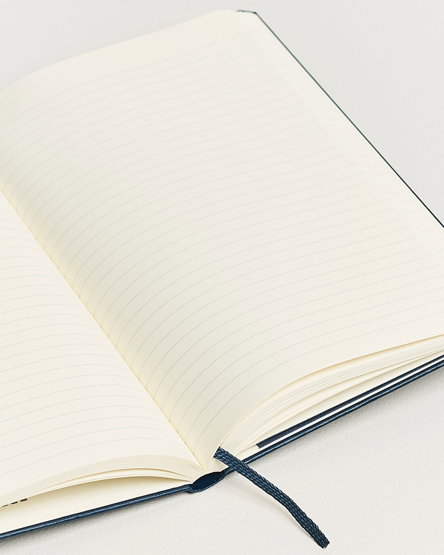 Homme | Moleskine Ruled Hard Notebook Large Sapphire Blue | Moleskine | Ruled Hard Notebook Large Sapphire Blue