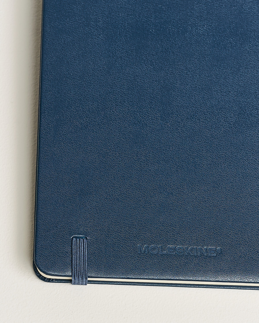 Homme | Moleskine Plain Hard Notebook Large Sapphire Blue | Moleskine | Plain Hard Notebook Large Sapphire Blue