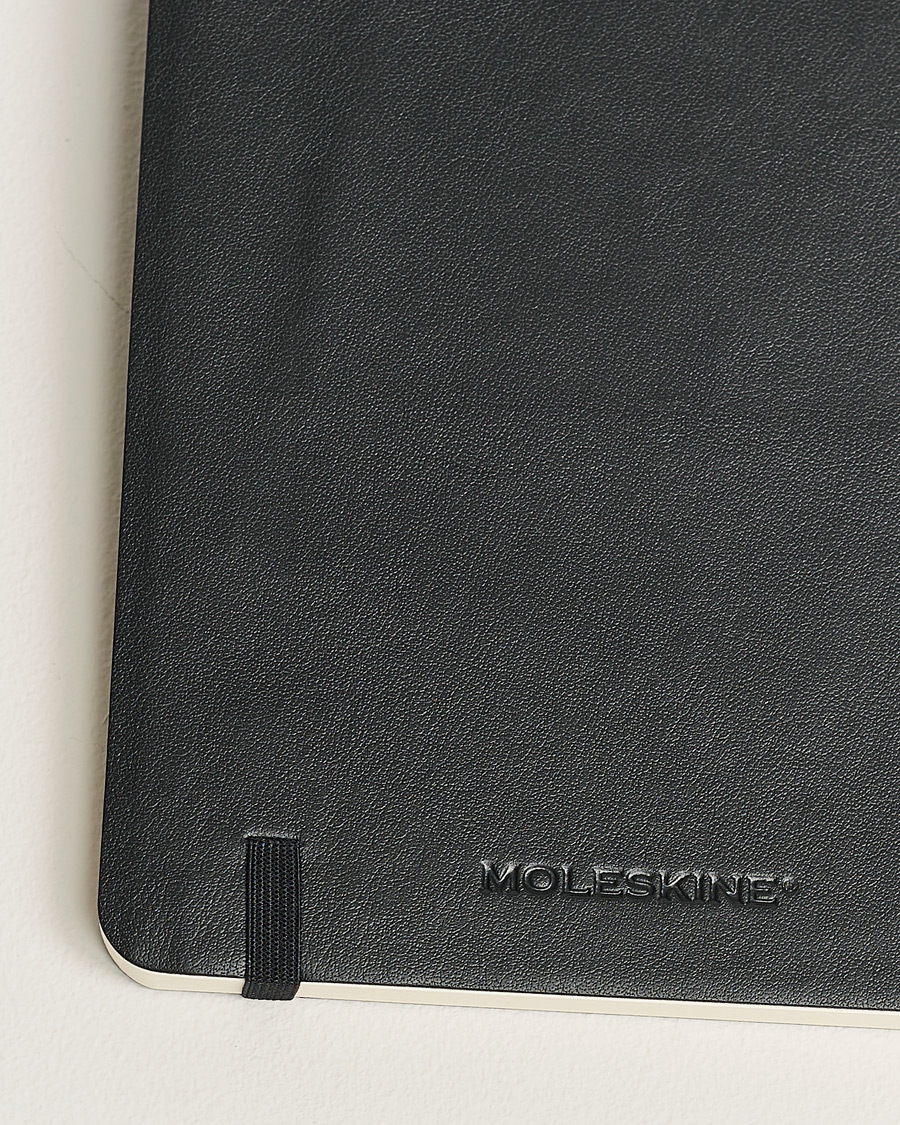 Homme | Moleskine Plain Soft Notebook Large Black | Moleskine | Plain Soft Notebook Large Black
