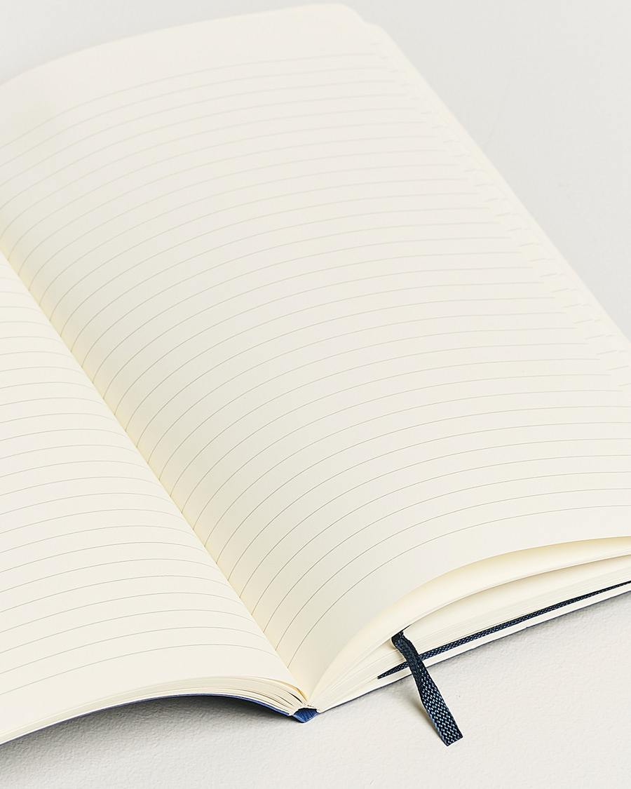 Homme | Moleskine Ruled Soft Notebook Large Sapphire Blue | Moleskine | Ruled Soft Notebook Large Sapphire Blue