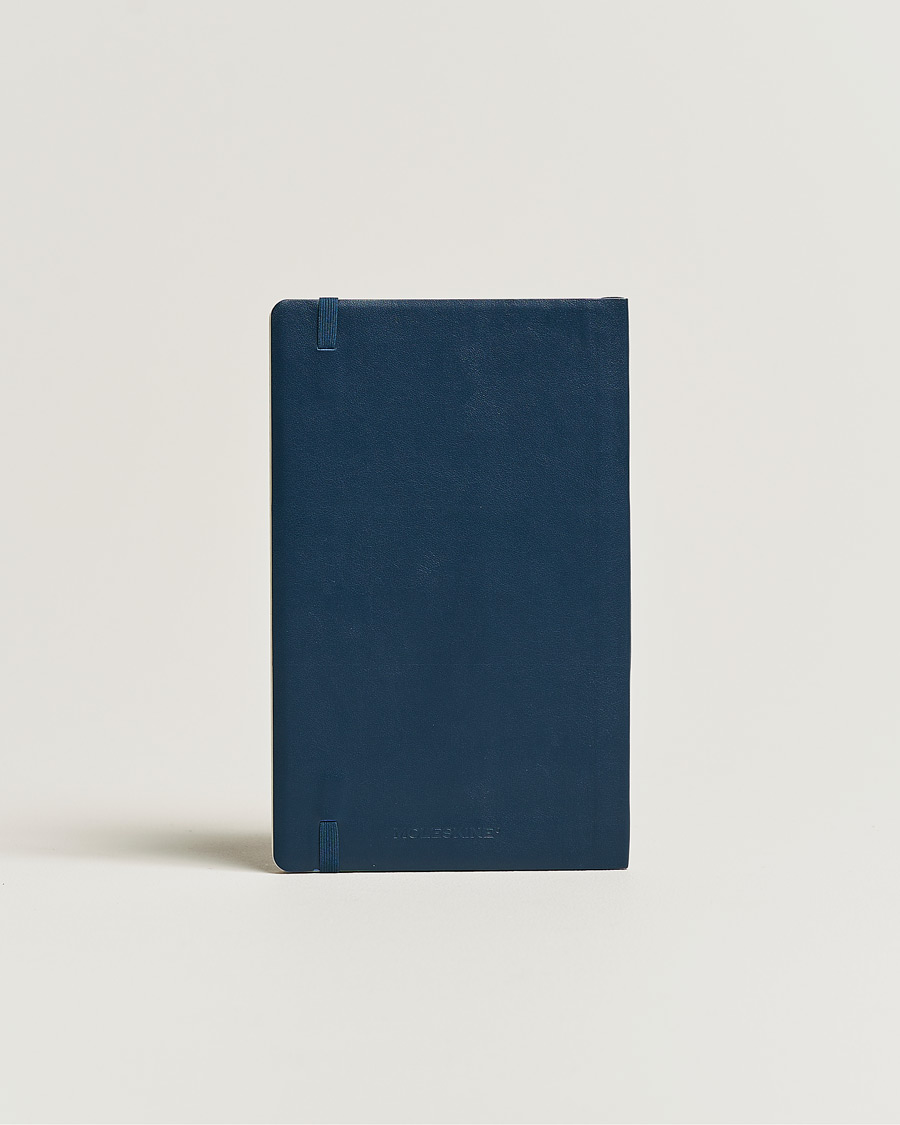 Homme | Moleskine Ruled Soft Notebook Large Sapphire Blue | Moleskine | Ruled Soft Notebook Large Sapphire Blue