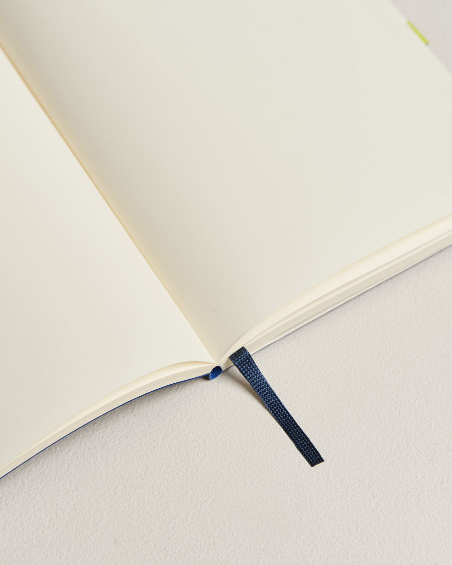 Homme | Moleskine Plain Soft Notebook Large Sapphire Blue | Moleskine | Plain Soft Notebook Large Sapphire Blue