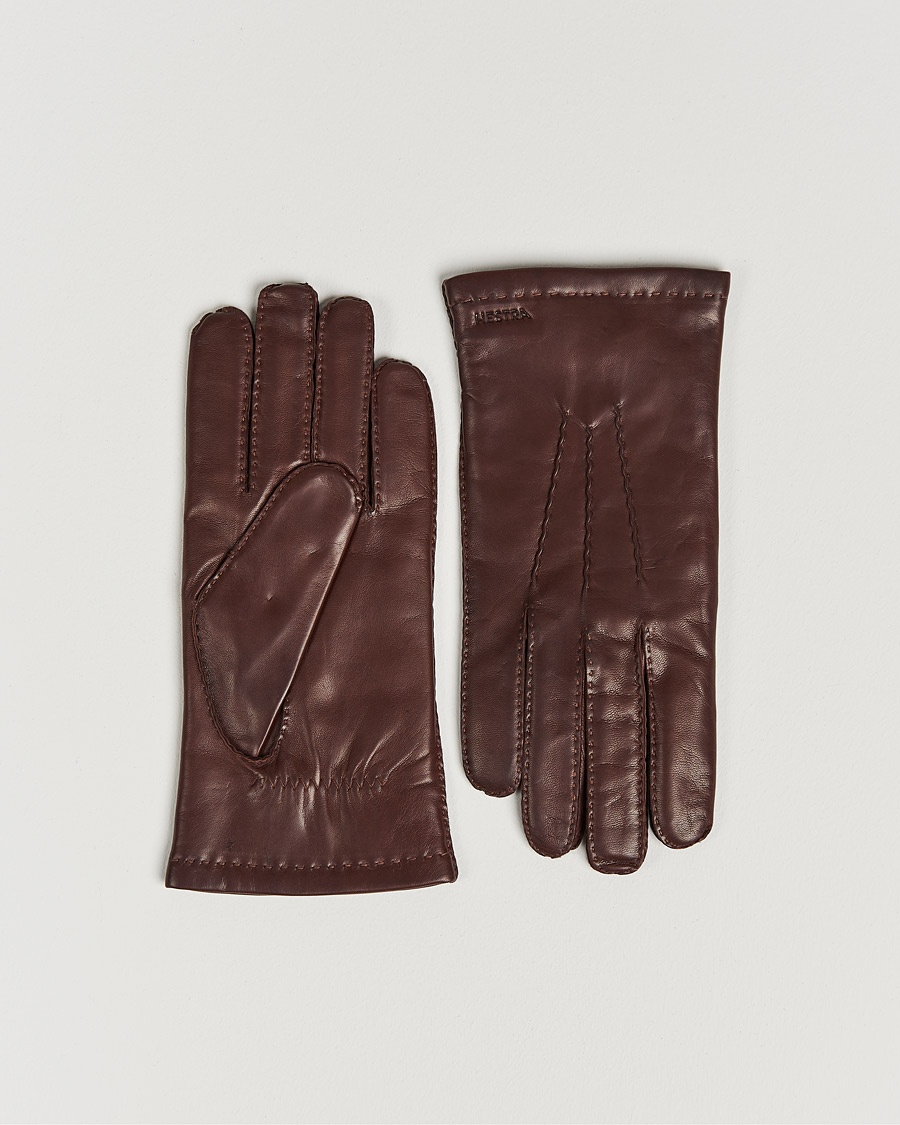 Homme | Gants | Hestra | Edward Wool Lined Glove Chestnut