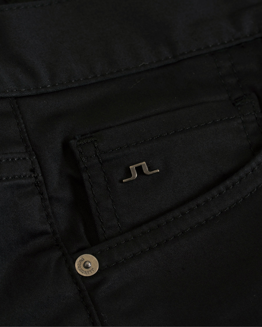 Homme | Jeans | J.Lindeberg | Jay Satin Stretch Jeans Black
