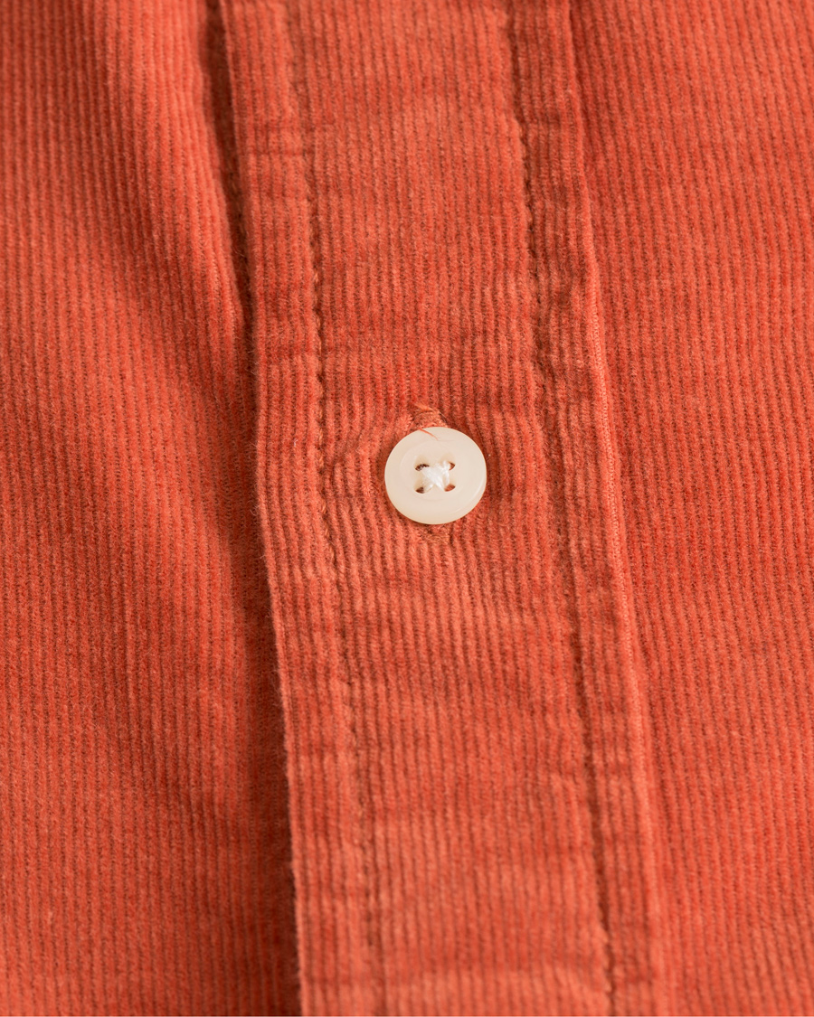 Homme | Chemises | WACAY | Gusto Baby Cord Shirt Coral