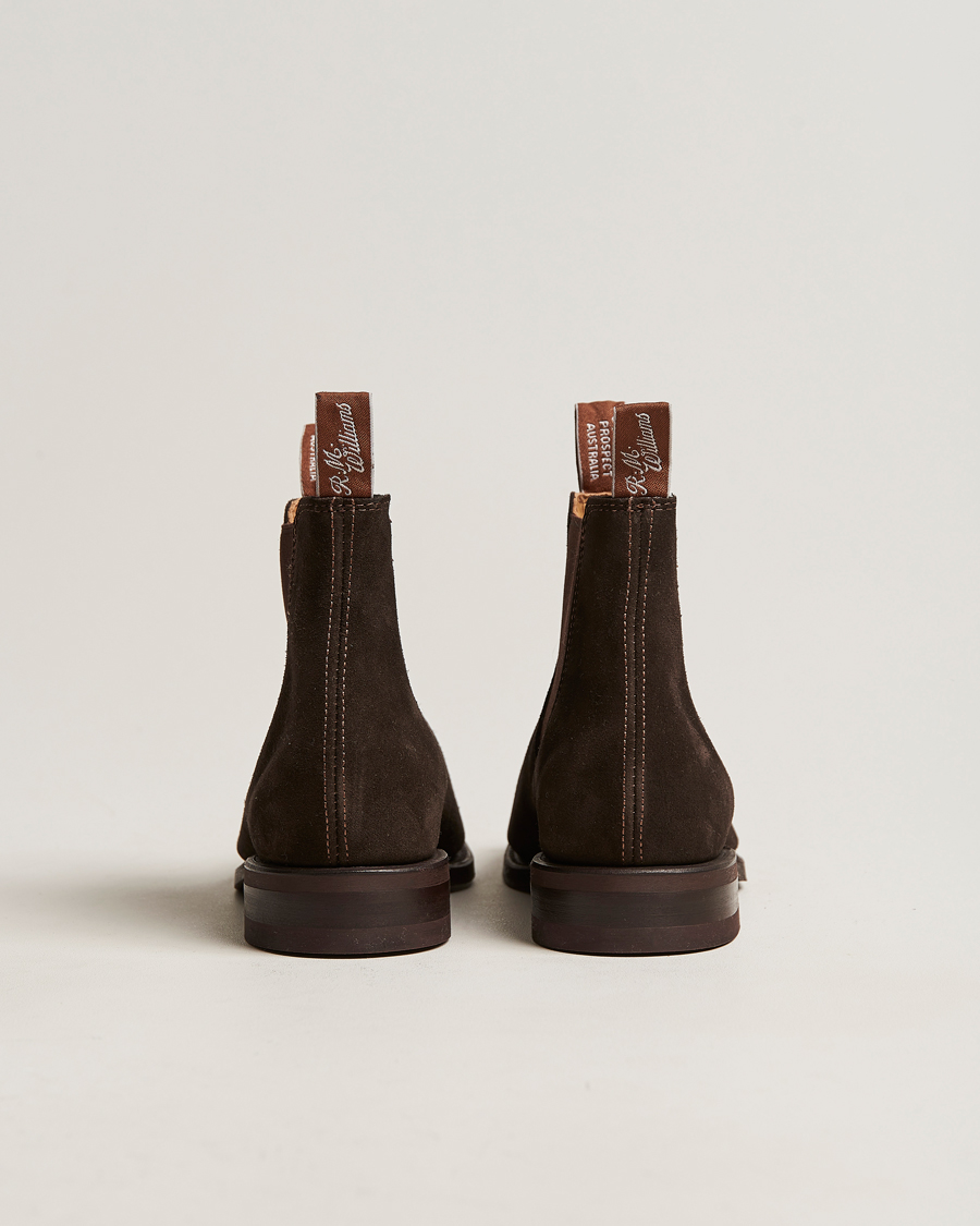 Homme | R.M.Williams Blaxland G Boot Chocolate Suede | R.M.Williams | Blaxland G Boot Chocolate Suede