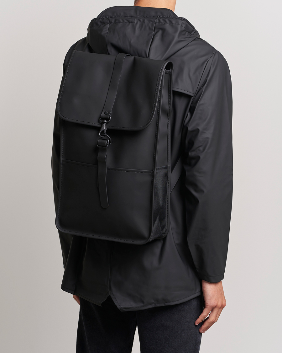 Homme | RAINS Backpack Black | RAINS | Backpack Black