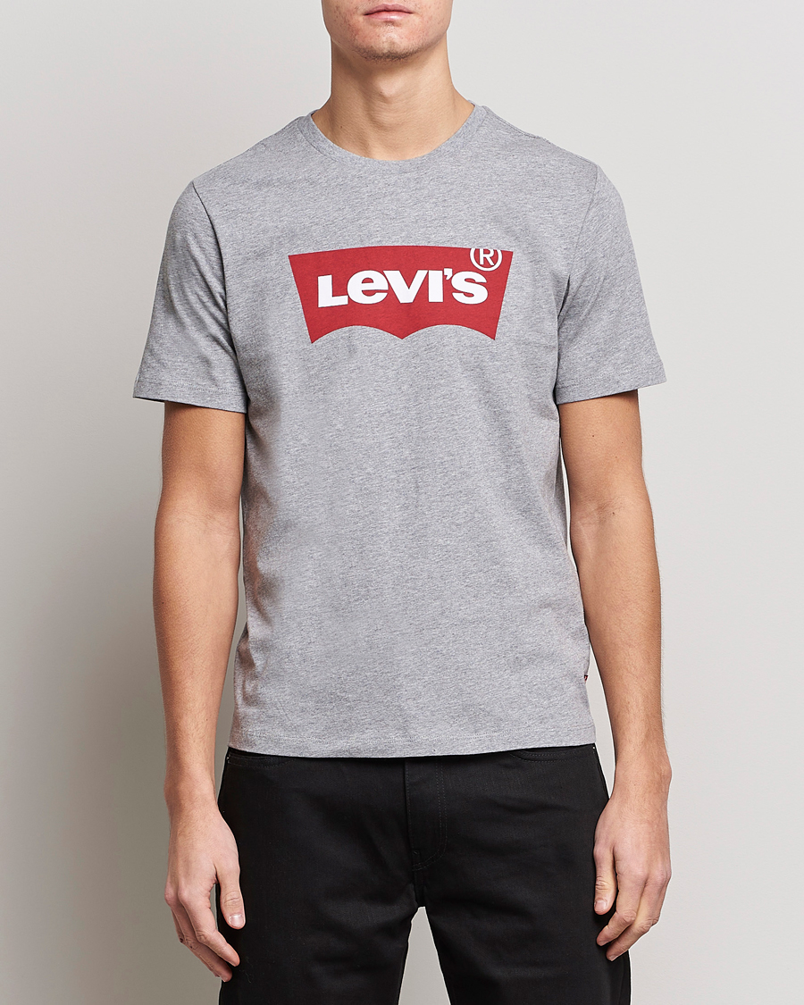 Homme | T-shirts À Manches Courtes | Levi's | Logo Tee Mid Heather Grey